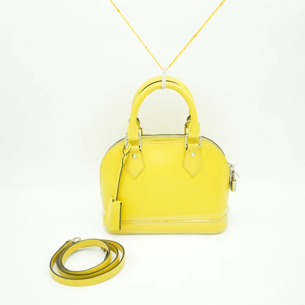 Authentic Louis Vuitton EPI Alma BB Yellow - Picture 1 of 16